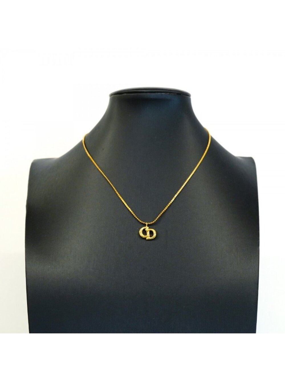 Dior Necklace CD Logo Gold Plated - Picture 5 of 5
